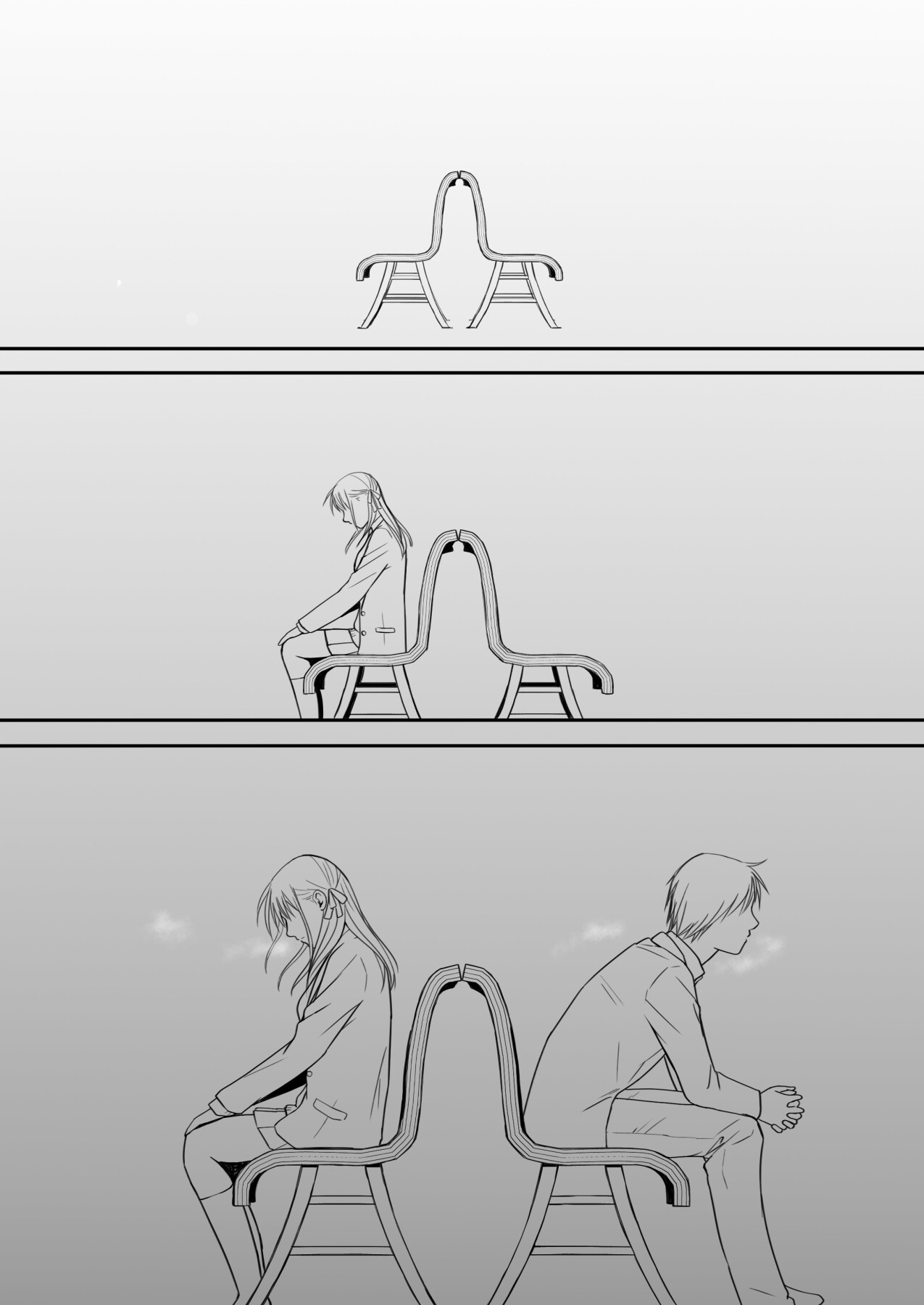 Hentai Manga Comic-You Said It'd Just Be Grinding... But You Ended up Slipping It In. Now I'm Just the Top Student's Toy 3.-Read-119